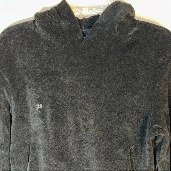 Pangaia Hoodie Top Size XS 100% Organic Cotton Pullover Crop Terrycloth Pockets - Picture 6 of 12